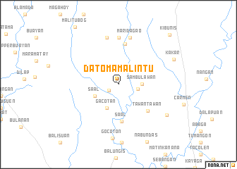 map of Dato Mamalintu