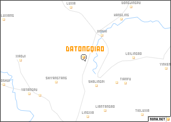 map of Datongqiao