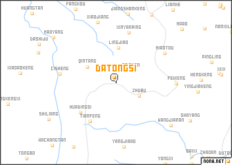 map of Datongsi