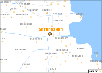 map of Datongzhen