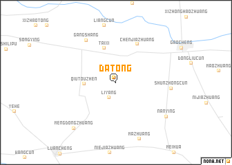map of Datong