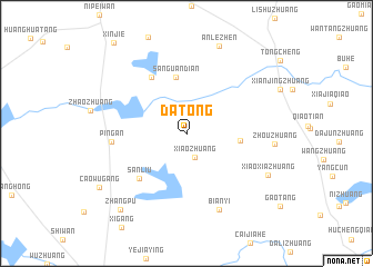 map of Datong