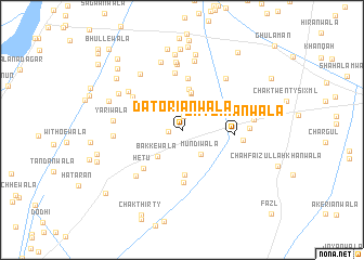 map of Datoriānwāla
