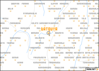 map of Datouya