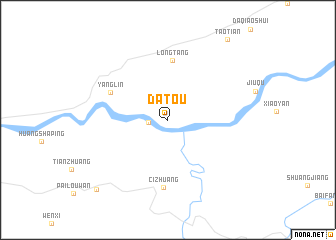 map of Datou