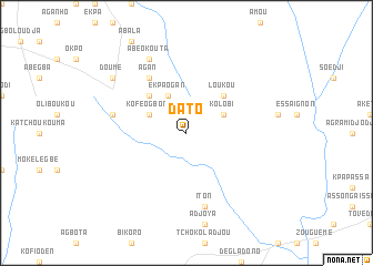 map of Dato