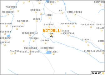map of Dātpalli