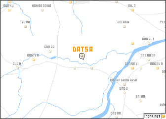 map of Datsa