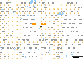 map of Dattagaon
