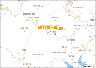 map of Datta Khel