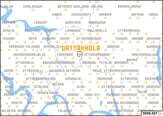 map of Dattakhola