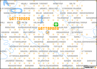 map of Dattapāra