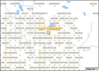 map of Dattapāra