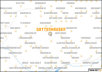 map of Dattenhausen