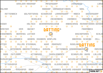 map of Datting