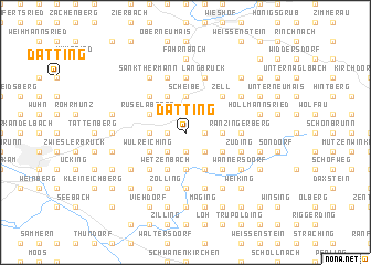 map of Datting
