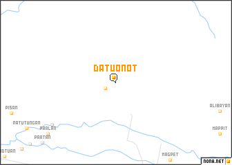map of Datu Onot
