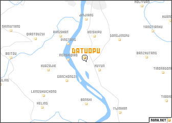 map of Datuopu