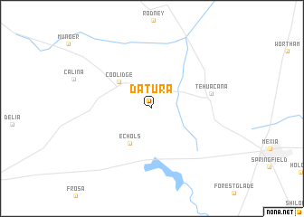 map of Datura