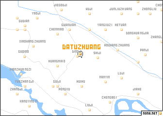 map of Datuzhuang