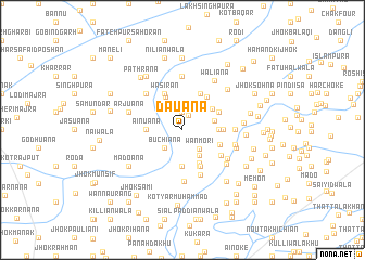 map of Dauāna