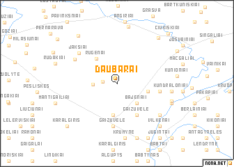 map of Daubarai