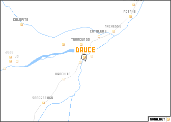 map of Dauce