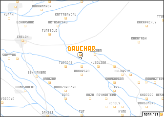 map of Dauchar