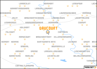 map of Daucourt