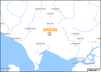 map of Daudau
