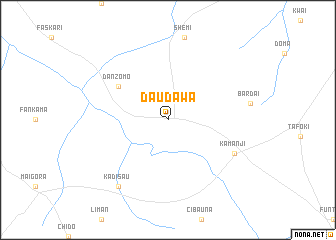 map of Daudawa