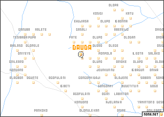 map of Dauda