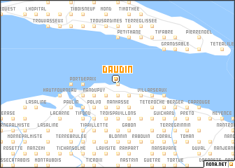 map of Daudin