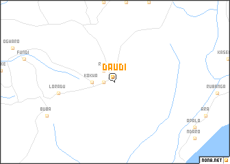 map of Daudi
