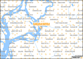 map of Daudkāndi