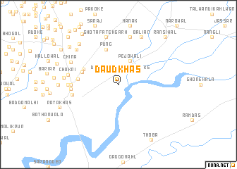 map of Dāud Khās