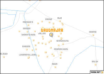 map of Dāud Mājra