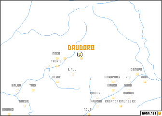 map of Daudoro