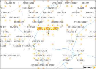 map of Dauersdorf