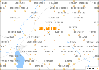 map of Dauerthal