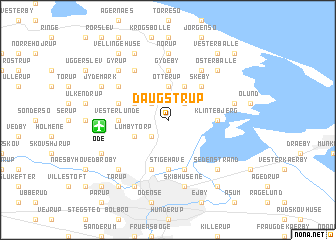 map of Daugstrup