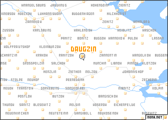 map of Daugzin