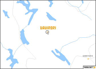 map of Daui Rori