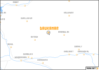 map of Daukamar