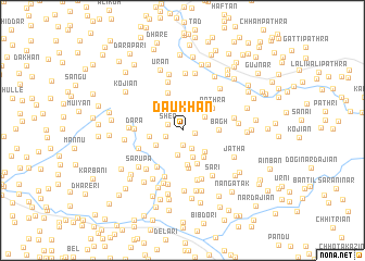 map of Dāūkhan