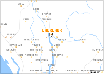 map of Dauklauk