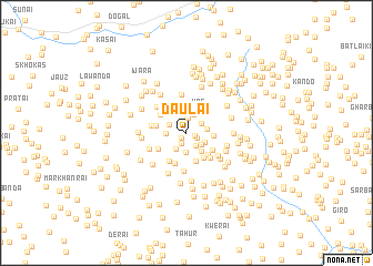 map of Daulai