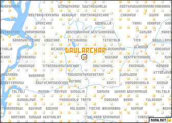 map of Daulār Char