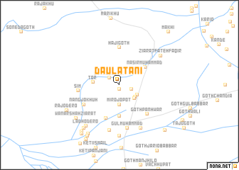 map of Daulatāni