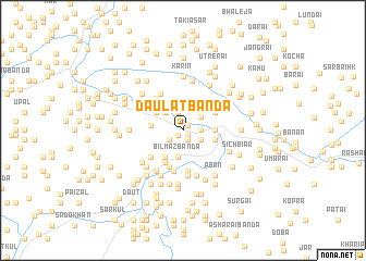 map of Daulat Bānda